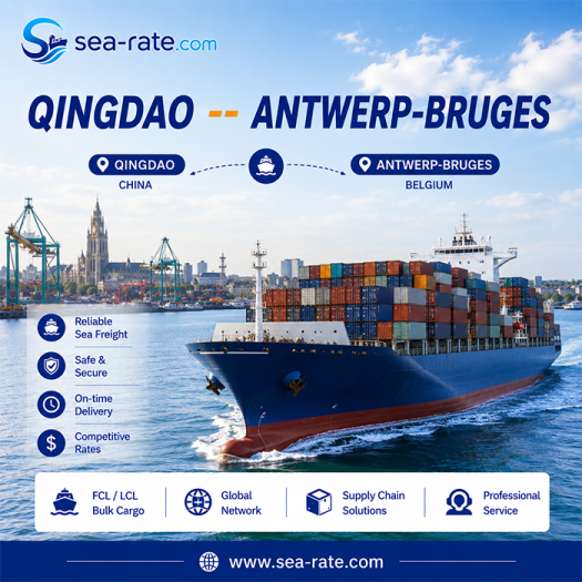 Qingdao to Antwerp-Bruges,Belgium