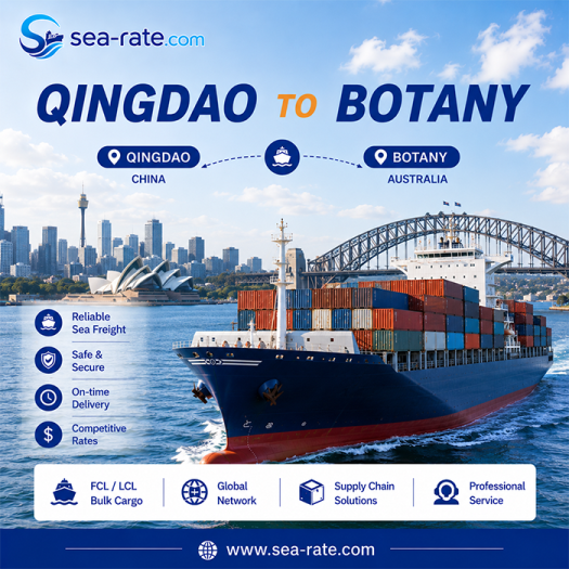 Qingdao to Botany,Australia