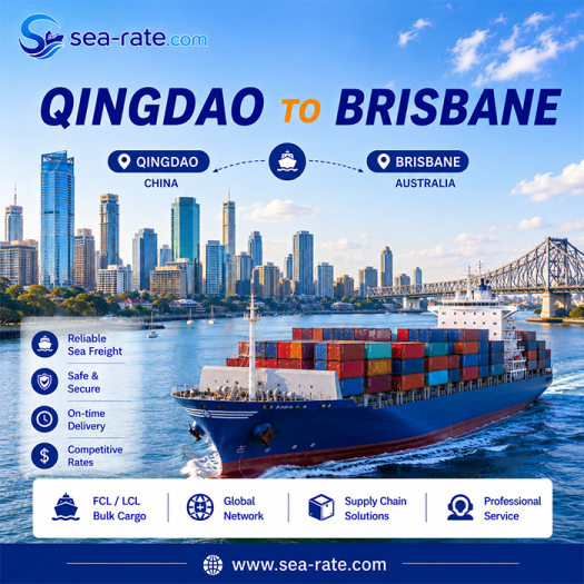 Qingdao to Brisbane,Australia